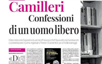 La recensione sulle testate del gruppo NEM: “Camilleri, confessioni di un uomo libero”